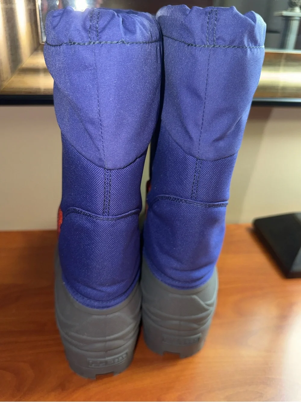 L.L. Bean Northwood Kids Insulated Snow Boots, Purple. Kids size 4. New.